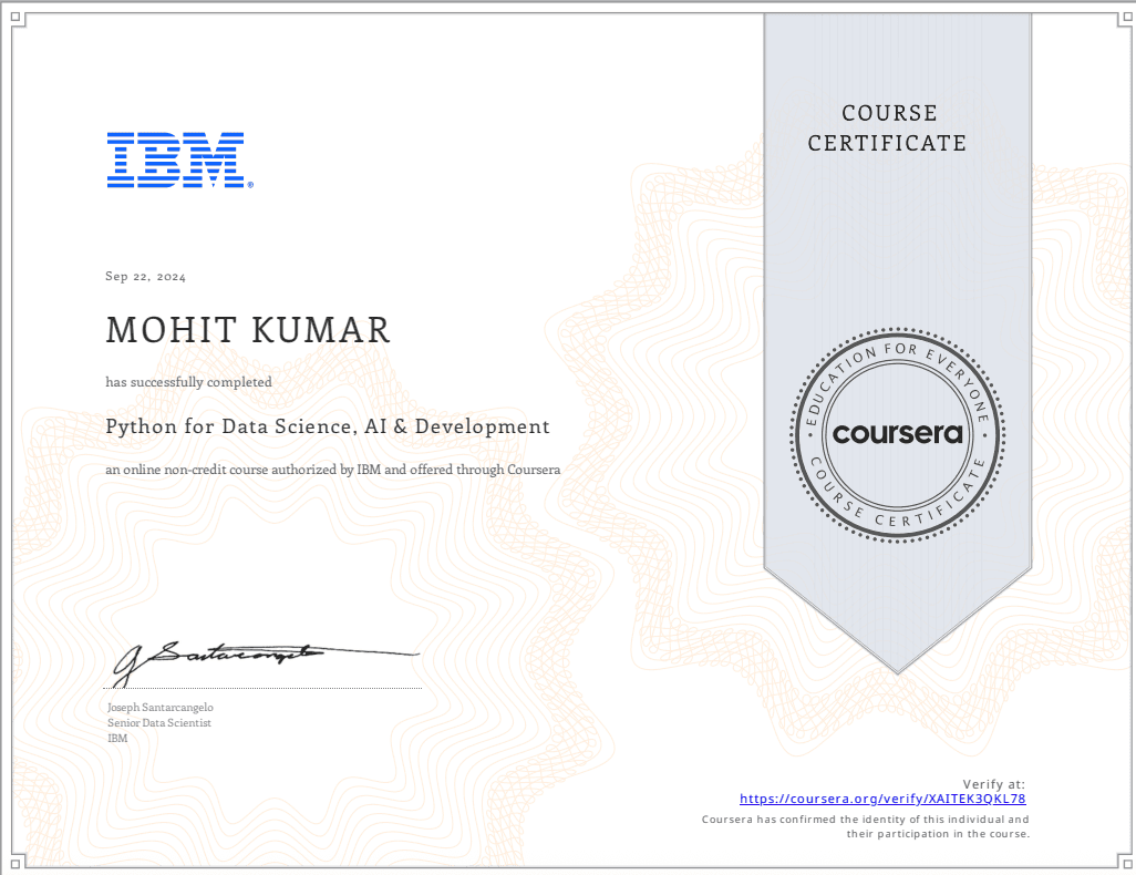 Python for Data Science & AI Development
